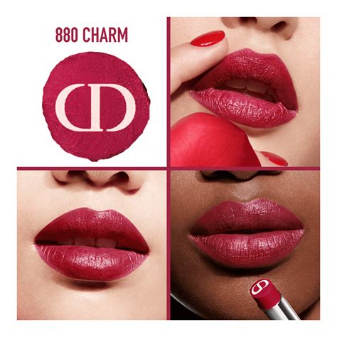 dior 880 charm|Rouge Dior Ultra Care Flower oil radiant lipstick .